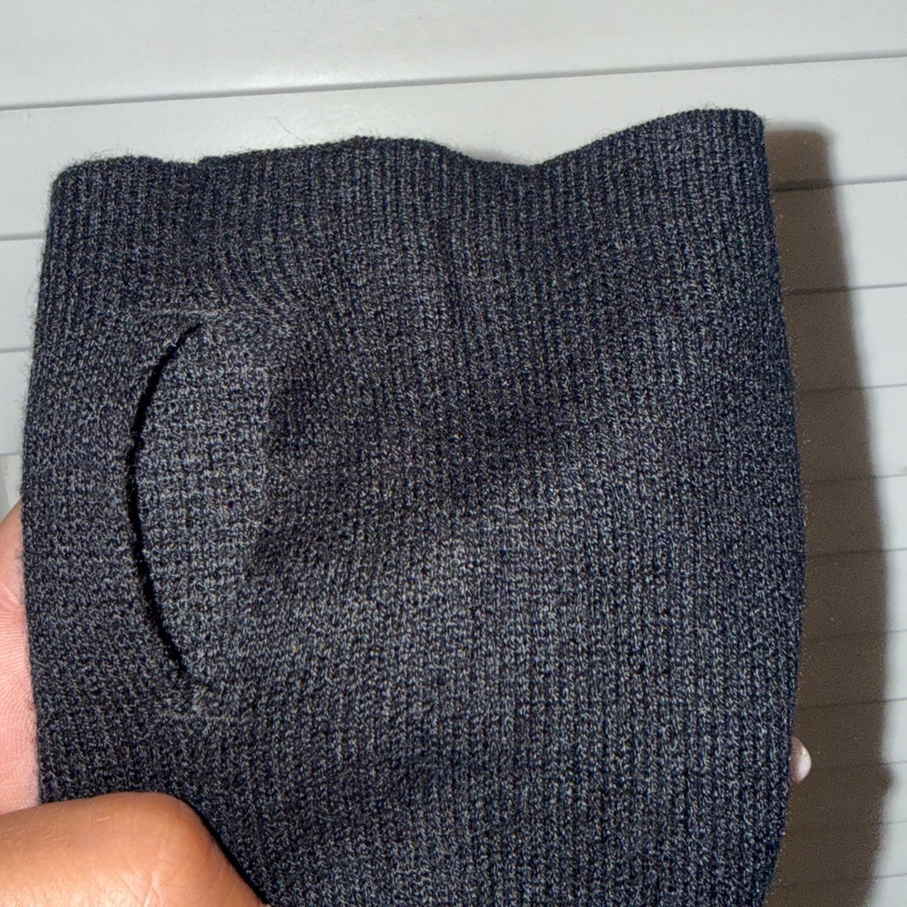 Lululemon Universal Wrap Heathered Black Swan Open Front Cardigan - 6 - Picture 3 of 5